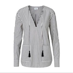 3/$25 EUC Like New Day Birger Et Mikkelsen Striped Tunic Top 36 S